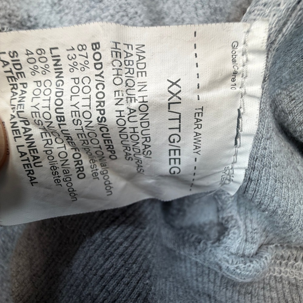 Under Armour Project Rock Warm Up Hoodie Mens 2XL Gray Brahma Bull Sweatshirt - Picture 7 of 10